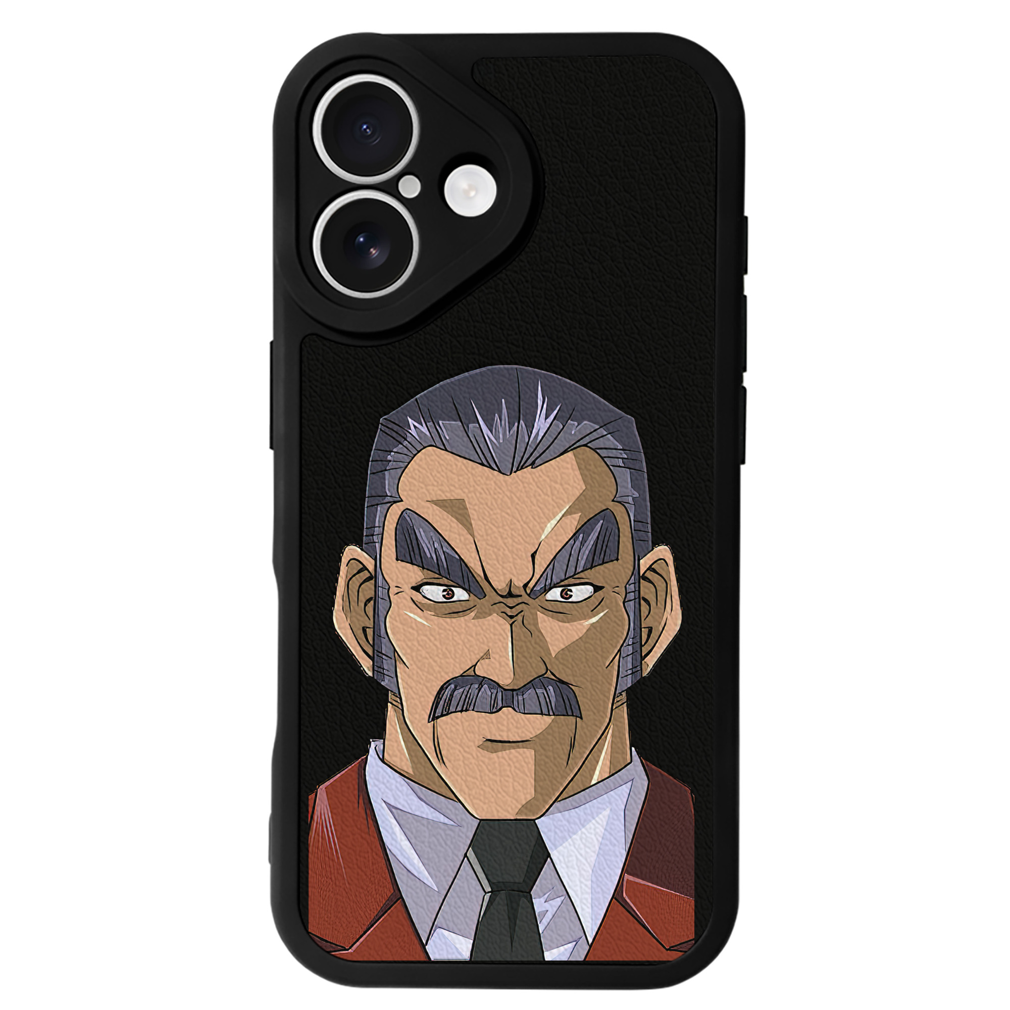 遊☆戯☆王 Yu-Gi-Oh! 【iPhone 16シリーズ対応】シリコンスマホケース（レザー調） 材質：シリコン